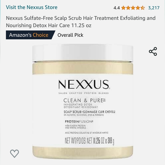 Hair Scalp Scrub ❄️NEXXUS+C.R ❄️NWOB - Picture 2 of 9